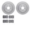 4402-03001 Geospec Brake Rotors with Ultimate-Duty Brake Pads Kit, 2010-2016 Kia/Hyundai/Genesis, Position: Rear - image 1