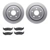 4402-40011 Geospec Brake Rotors with Ultimate-Duty Brake Pads Kit, 2002-2018 Mopar, Position: Rear - image 1