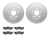 4402-40017 Geospec Brake Rotors with Ultimate-Duty Brake Pads Kit, 2004-2006 Mopar, Position: Rear - image 1