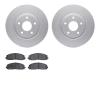 4402-40020 Geospec Brake Rotors with Ultimate-Duty Brake Pads Kit, Fits Select Multiple Makes/Models, Position: Front - image 1