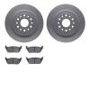 4402-40024 Geospec Brake Rotors with Ultimate-Duty Brake Pads Kit, Fits Select Mopar, Position: Rear - image 1