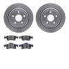 4402-42007 Geospec Brake Rotors with Ultimate-Duty Brake Pads Kit, Fits Select Mopar, Position: Rear - image 1