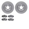 4402-42017 Geospec Brake Rotors with Ultimate-Duty Brake Pads Kit, 2007-2012 Mopar, Position: Front - image 1