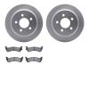 4402-42021 Geospec Brake Rotors with Ultimate-Duty Brake Pads Kit, 1993-1998 Mopar, Position: Rear - image 1