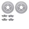 4402-42024 Geospec Brake Rotors with Ultimate-Duty Brake Pads Kit, 1999-2004 Mopar, Position: Rear - image 1