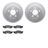 4402-42025 Geospec Brake Rotors with Ultimate-Duty Brake Pads Kit, 1999-2006 Mopar, Position: Front - image 1