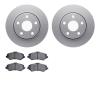 4402-42028 Geospec Brake Rotors with Ultimate-Duty Brake Pads Kit, 2007-2018 Mopar, Position: Front - image 1