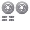 4402-42032 Geospec Brake Rotors with Ultimate-Duty Brake Pads Kit, Fits Select Mopar, Position: Rear - image 1