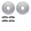 4402-47008 Geospec Brake Rotors with Ultimate-Duty Brake Pads Kit, 2006-2009 GM, Position: Front - image 1