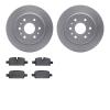 4402-47011 Geospec Brake Rotors with Ultimate-Duty Brake Pads Kit, Fits Select GM, Position: Rear - image 1