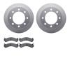 4402-48019 Geospec Brake Rotors with Ultimate-Duty Brake Pads Kit, 2001-2010 GM, Position: Rear - image 1