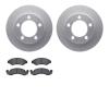 4402-54004 Geospec Brake Rotors with Ultimate-Duty Brake Pads Kit, 1976-1985 Ford/Lincoln/Mercury/Mazda, Position: Front - image 1