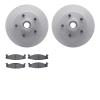 4402-54009 Geospec Brake Rotors with Ultimate-Duty Brake Pads Kit, 1994-2003 Ford/Lincoln/Mercury/Mazda, Position: Front - image 1