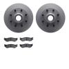 4402-54010 Geospec Brake Rotors with Ultimate-Duty Brake Pads Kit, 2000-2004 Ford/Lincoln/Mercury/Mazda, Position: Front - image 1