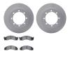 4402-54019 Geospec Brake Rotors with Ultimate-Duty Brake Pads Kit, 2003-2007 Ford/Lincoln/Mercury/Mazda, Position: Rear - image 1