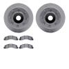 4402-54026 Geospec Brake Rotors with Ultimate-Duty Brake Pads Kit, 1999-2002 Ford/Lincoln/Mercury/Mazda, Position: Front - image 1