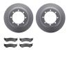 4402-54030 Geospec Brake Rotors with Ultimate-Duty Brake Pads Kit, 1999-2007 Ford/Lincoln/Mercury/Mazda, Position: Rear - image 1
