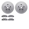 4402-54031 Geospec Brake Rotors with Ultimate-Duty Brake Pads Kit, 2000-2004 Ford/Lincoln/Mercury/Mazda, Position: Front - image 1