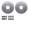 4402-54035 Geospec Brake Rotors with Ultimate-Duty Brake Pads Kit, 1997-2004 Ford/Lincoln/Mercury/Mazda, Position: Rear - image 1