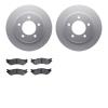 4402-54038 Geospec Brake Rotors with Ultimate-Duty Brake Pads Kit, 1997-2002 Ford/Lincoln/Mercury/Mazda, Position: Front - image 1
