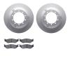 4402-54043 Geospec Brake Rotors with Ultimate-Duty Brake Pads Kit, 2011-2015 Ford/Lincoln/Mercury/Mazda, Position: Rear - image 1