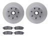 4402-54046 Geospec Brake Rotors with Ultimate-Duty Brake Pads Kit, 2004-2008 Ford/Lincoln/Mercury/Mazda, Position: Front - image 1