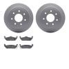 4402-54049 Geospec Brake Rotors with Ultimate-Duty Brake Pads Kit, 2004-2011 Ford/Lincoln/Mercury/Mazda, Position: Rear - image 1