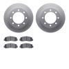 4402-54054 Geospec Brake Rotors with Ultimate-Duty Brake Pads Kit, 2010-2012 Ford/Lincoln/Mercury/Mazda, Position: Front - image 1