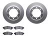 4402-54058 Geospec Brake Rotors with Ultimate-Duty Brake Pads Kit, 2005-2010 Ford/Lincoln/Mercury/Mazda, Position: Rear - image 1