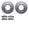 4402-54059 Geospec Brake Rotors with Ultimate-Duty Brake Pads Kit, 2010-2012 Ford/Lincoln/Mercury/Mazda, Position: Rear - image 1