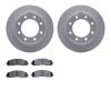 4402-54074 Geospec Brake Rotors with Ultimate-Duty Brake Pads Kit, Fits Select Ford/Lincoln/Mercury/Mazda, Position: Rear - image 1