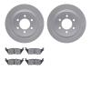 4402-54079 Geospec Brake Rotors with Ultimate-Duty Brake Pads Kit, 2018-2021 Ford/Lincoln/Mercury/Mazda, Position: Rear - image 1