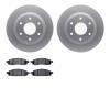 4402-67003 Geospec Brake Rotors with Ultimate-Duty Brake Pads Kit, 2005-2007 Infiniti/Nissan, Position: Front - image 1