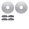 4402-67005 Geospec Brake Rotors with Ultimate-Duty Brake Pads Kit, Fits Select Infiniti/Nissan, Position: Front - image 1