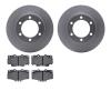 4402-76006 Geospec Brake Rotors with Ultimate-Duty Brake Pads Kit, 1995-2004 Lexus/Toyota/Scion, Position: Front - image 1
