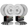 4404-42002 Geospec Brake Rotors with Ultimate-Duty Brake Pads Kit, 2006-2010 Mopar, Position: Front and Rear - image 1