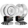 4404-67003 Geospec Brake Rotors with Ultimate-Duty Brake Pads Kit, 2005-2007 Infiniti/Nissan, Position: Front and Rear - image 1