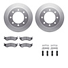 4412-40014 Geospec Brake Rotors with Ultimate-Duty Brake Pads & Hardware, 2003-2008 Mopar, Position: Rear - image 1