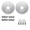 4412-40016 Geospec Brake Rotors with Ultimate-Duty Brake Pads & Hardware, 2004-2006 Mopar, Position: Rear - image 1