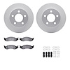 4412-42020 Geospec Brake Rotors with Ultimate-Duty Brake Pads & Hardware, 1990-1999 Mopar, Position: Front - image 1