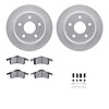 4412-42025 Geospec Brake Rotors with Ultimate-Duty Brake Pads & Hardware, 1999-2004 Mopar, Position: Rear - image 1