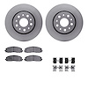 4412-42031 Geospec Brake Rotors with Ultimate-Duty Brake Pads & Hardware, Fits Select Mopar, Position: Front - image 1