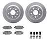 4412-42033 Geospec Brake Rotors with Ultimate-Duty Brake Pads & Hardware, Fits Select Mopar, Position: Rear - image 1