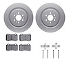 4412-46001 Geospec Brake Rotors with Ultimate-Duty Brake Pads & Hardware, 2004-2011 GM, Position: Rear - image 1