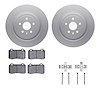 4412-47003 Geospec Brake Rotors with Ultimate-Duty Brake Pads & Hardware, Fits Select GM, Position: Rear