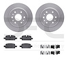 4412-47011 Geospec Brake Rotors with Ultimate-Duty Brake Pads & Hardware, Fits Select GM, Position: Rear - image 1