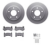 4412-48002 Geospec Brake Rotors with Ultimate-Duty Brake Pads & Hardware, 1979-1998 GM, Position: Front - image 1