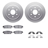 4412-48027 Geospec Brake Rotors with Ultimate-Duty Brake Pads & Hardware, 2007-2014 GM, Position: Rear - image 1