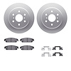 4412-48028 Geospec Brake Rotors with Ultimate-Duty Brake Pads & Hardware, 2014-2020 GM, Position: Rear - image 1