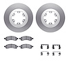 4412-48030 Geospec Brake Rotors with Ultimate-Duty Brake Pads & Hardware, 2009-2012 GM, Position: Front - image 1